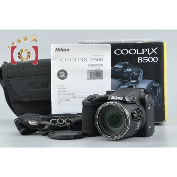 ニコン（Nikon） 【中古】Nikon COOLPIX B500 ブラック コンパクト