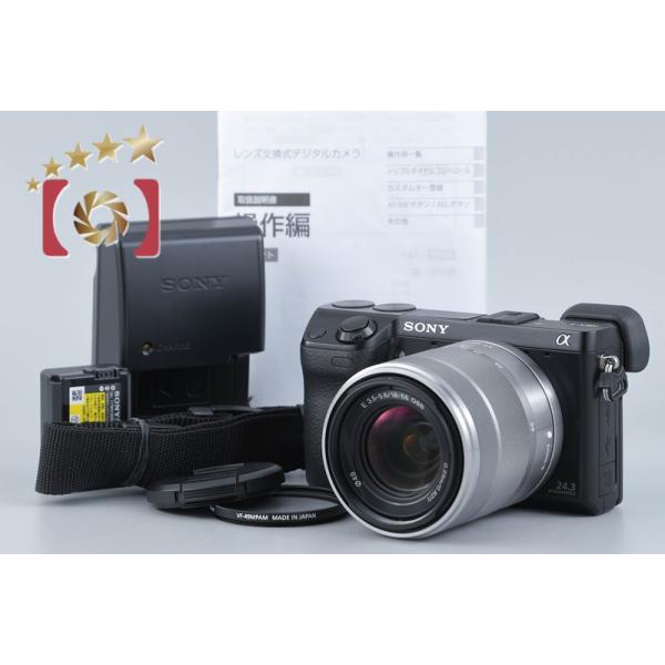 �y���ÁzSONY �\�j�[ �� NEX-7 �Y�[�������Y�L�b�g �u���b�N �V���b�^�[�񐔋͏� ���i�摜