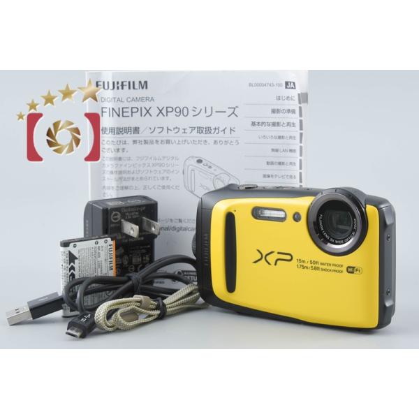 FUJIFILM FinePix XP90 イエロー 中古 FUJIFILM（フジフイルム） 【中古】FUJIFILM 富士フイルム FINEPIX