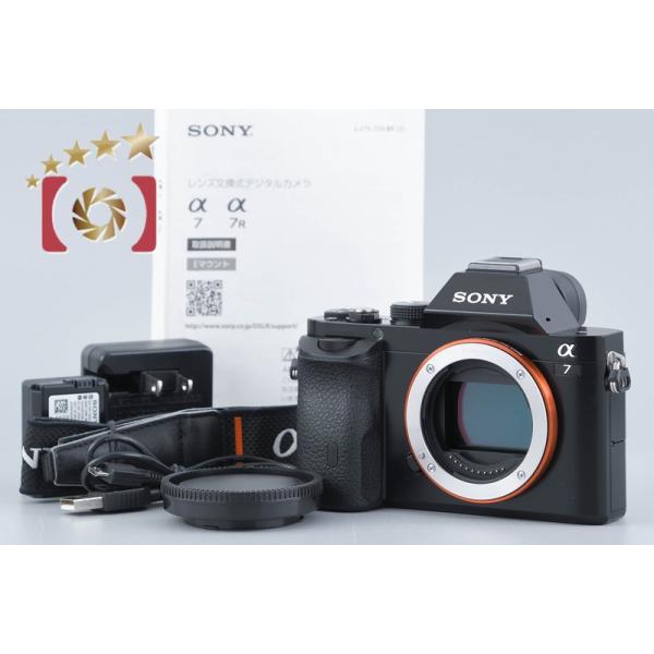 【中古】SONY ソニー α7 ILCE-7 ミラーレス一眼カメラ シャッター回数僅少