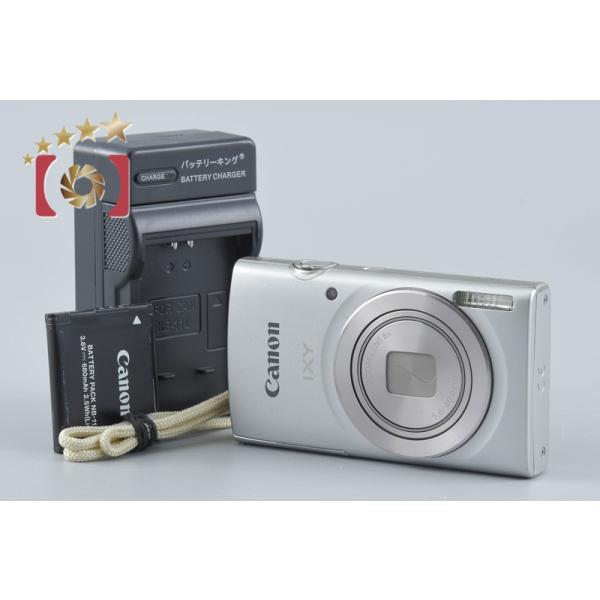 【中古】Canon キヤノン IXY 200 シルバー コンパクトデジタルカメラ