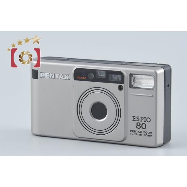�y���ÁzPENTAX �y���^�b�N�X ESPIO 80 �V���o�[ �R���p�N�g�t�B�����J���� ���i�摜