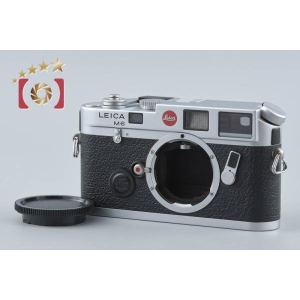 【中古】Leica ライカ M6 クローム レンジファインダーフィルムカメラ 2026.8月 オーバーホール済み