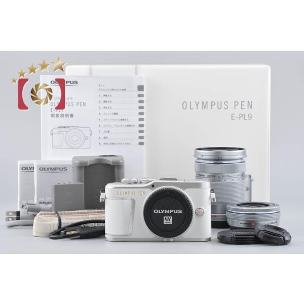 オリンパス（OLYMPUS） 【中古】OLYMPUS PEN E-PL9 ホワイト EZ ダブル