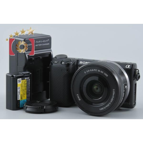【中古】SONY ソニー α NEX-5R パワーズームレンズキット ブラック 多言語対応