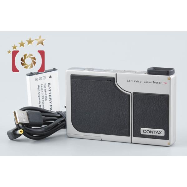 【中古】CONTAX コンタックス SL300R T* シルバー コンパクトデジタルカメラ