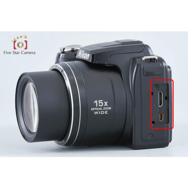 �y���ÁzNikon �j�R�� COOLPIX L110 �u���b�N �R���p�N�g�f�W�^���J���� ���i�摜3