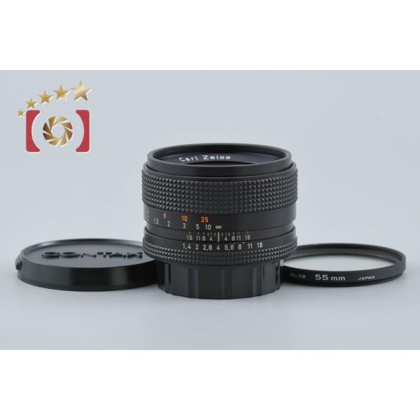 【中古】CONTAX コンタックス Carl Zeiss Planar 50mm f/1.4 T* AEJ