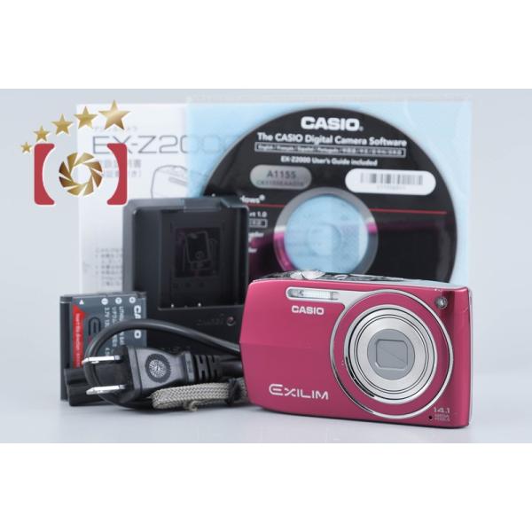CASIO（カシオ） 【中古】Casio EXILIM ZOOM EX-Z2000 レッド