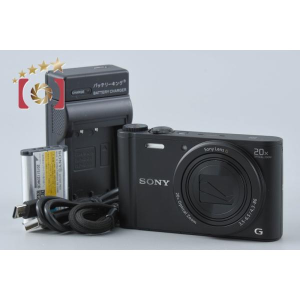 古着屋ichiさん専用* sonyデジタルカメラDSC-WX350 ブラック SONY（ソニー） 【中古】SONY Cyber-shot DSC-WX350 ブラック