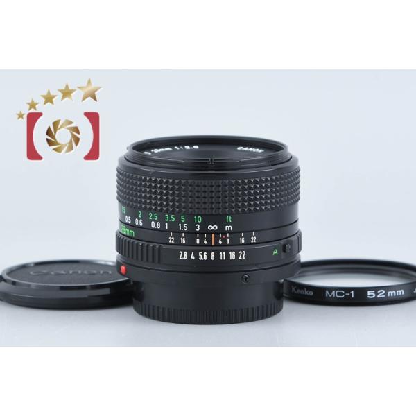 【中古】Canon キヤノン New FD 28mm f/2.8