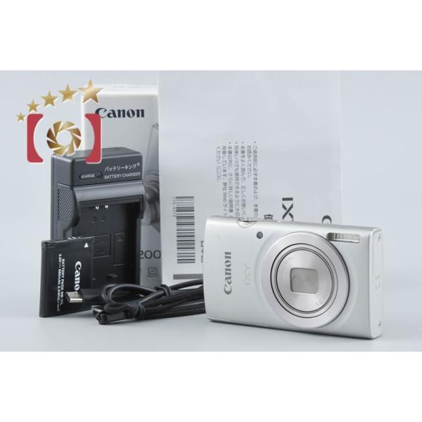 中古 Canon IXY 200 シルバー 元箱付き 撮影未確認 キヤノン（Canon） 【中古】Canon IXY 200 シルバー コンパクト