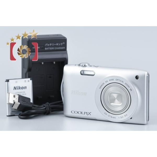 ニコン（Nikon） 【中古】Nikon COOLPIX S3300 クリスタルシルバー