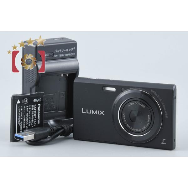 【中古】Panasonic パナソニック LUMIX DMC-FH10 ブラック コンパクトデジタルカメラ