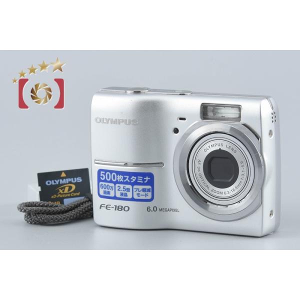 【中古】OLYMPUS オリンパス Camedia FE-180 コンパクトデジタルカメラ