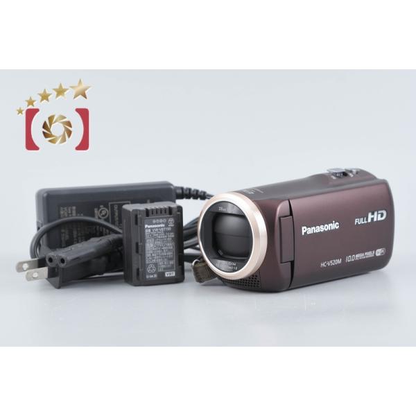 PanasonicデジタルハイビジョンビデオカメラHC-V520M[中古品] Panasonic（パナソニック） 【中古】Panasonic HC-V520M ブラウン