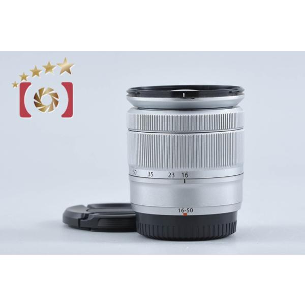 【中古】FUJIFILM 富士フイルム XC 16-50mm f/3.5-5.6 OIS II ASPHERICAL シルバー