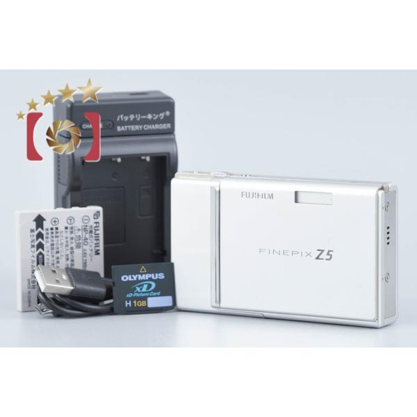 【中古】FUJIFILM 富士フイルム FINEPIX Z5fd シルバー コンパクトデジタルカメラ