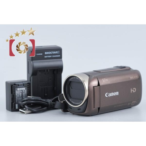 HDビデオカメラ Canon ivis HF R52 中古 キヤノン（Canon） 【中古】Canon iVIS HF R52 ブラウン ビデオカメラ