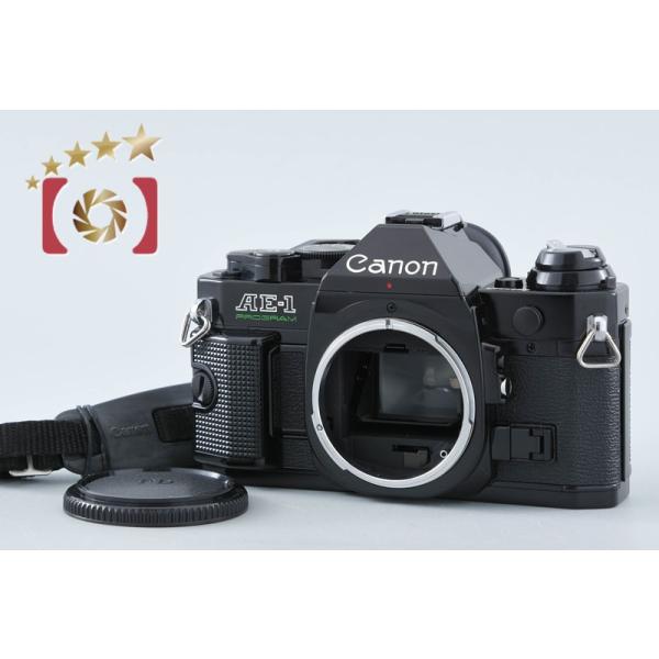 【中古】Canon キヤノン AE-1 PROGRAM ブラック フィルム一眼レフカメラ