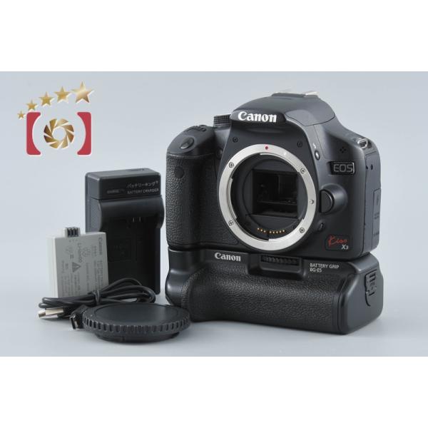 【中古】Canon キヤノン EOS Kiss X3 + BG-E5 バッテリーグリップ