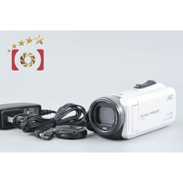 【美品】JVC ケンウッド　Everio GZ-R400 ホワイト　動作確認済 中古】JVC ケンウッド Everio R GZ-R400 パールホワイト デジタル