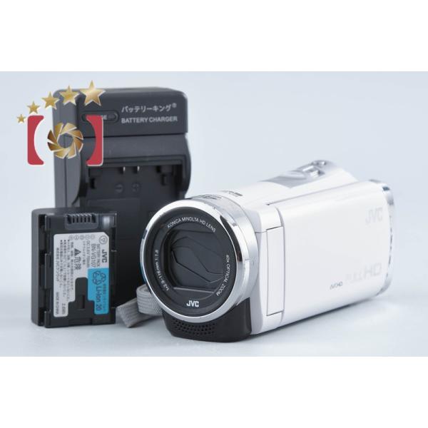 JVC Everio GZ-HM33-Rビデオカメラ 本体【中古品】 中古】JVC ケンウッド Everio GZ-HM33 ホワイト デジタルビデオカメラ