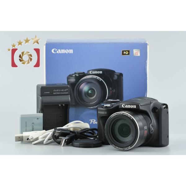 Canon PowerShot SX500 IS コンパクトデジカメ【中古】 キヤノン（Canon） 【中古】Canon PowerShot SX500 IS ブラック