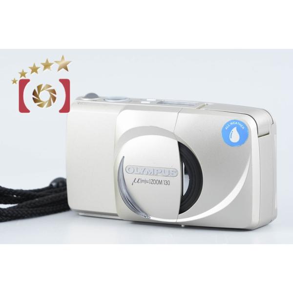 【中古】OLYMPUS オリンパス μ[mju:] ZOOM 130 コンパクトフィルムカメラ