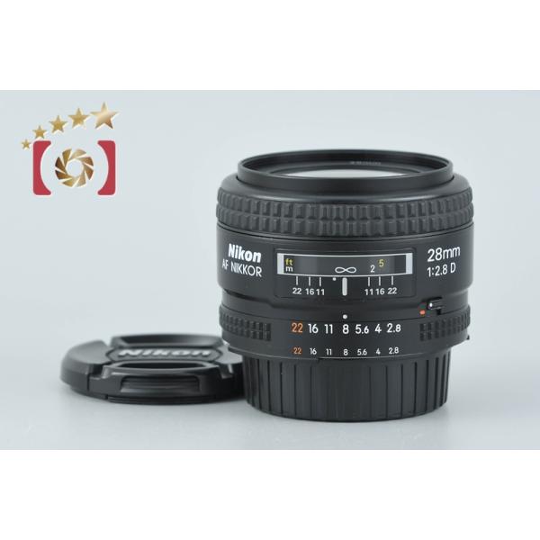 【中古】Nikon ニコン AF NIKKOR 28mm f/2.8 D