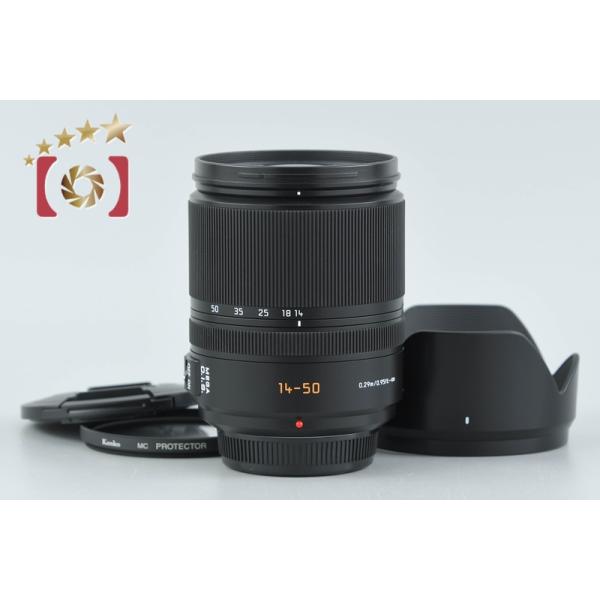 【中古】Panasonic パナソニック LUMIX LEICA D VARIO-ELMAR 14-50mm f/3.8-5.6 ASPH. MEGA O.I.S L-RS014050