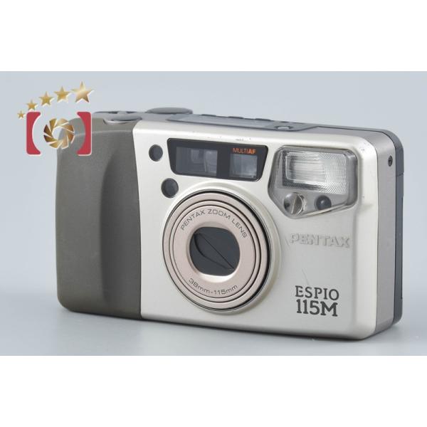 【中古】PENTAX ペンタックス ESPIO 115M シルバー コンパクトフィルムカメラ