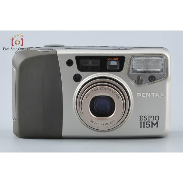 �y���ÁzPENTAX �y���^�b�N�X ESPIO 115M �V���o�[ �R���p�N�g�t�B�����J���� ���i�摜1