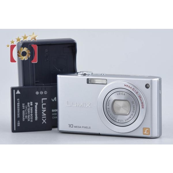 【中古】Panasonic パナソニック LUMIX DMC-FX35 プレシャスシルバー コンパクトデジタルカメラ