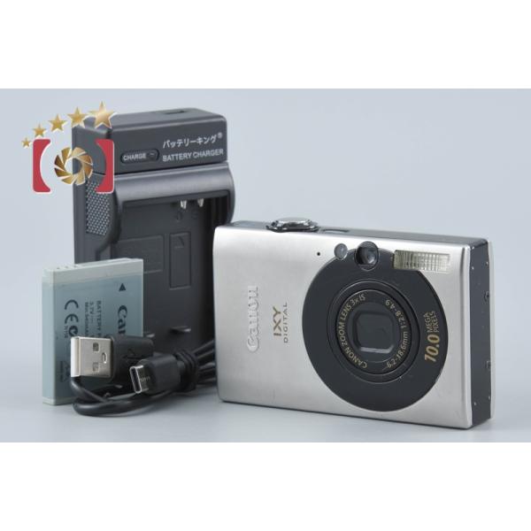 【中古】Canon キヤノン IXY DIGITAL 25 IS ブラック コンパクトデジタルカメラ