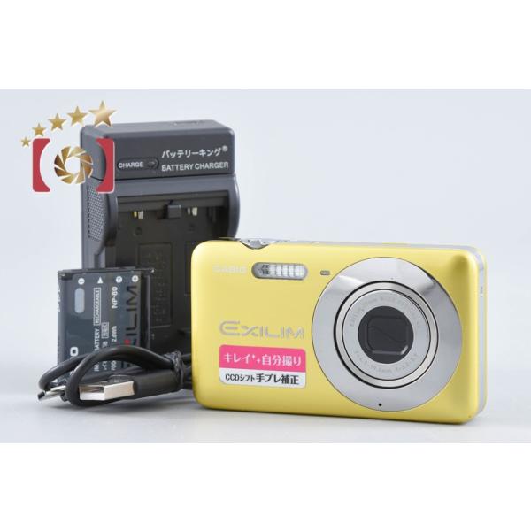 【中古】CASIO カシオ EXILIM EX-Z800 レモンイエロー コンパクトデジタルカメラ