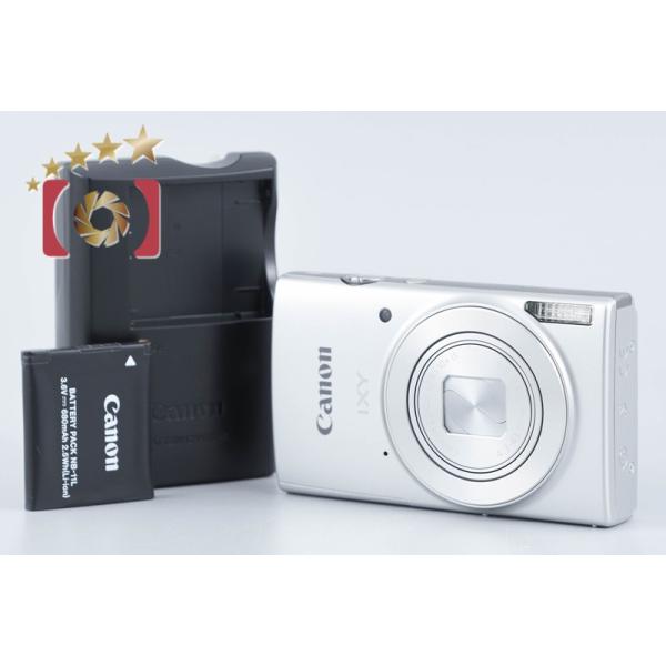 【中古】Canon キヤノン IXY 210 シルバー コンパクトデジタルカメラ