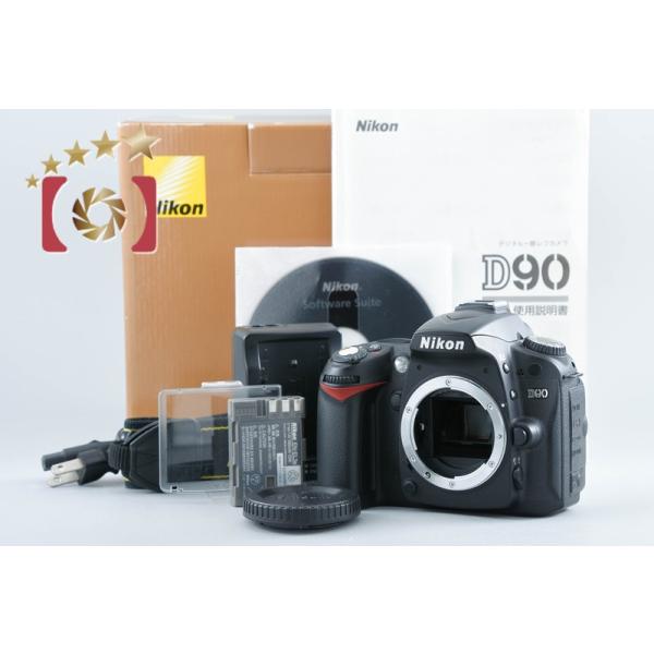 【中古】Nikon ニコン D90 デジタル一眼レフカメラ 元箱付き