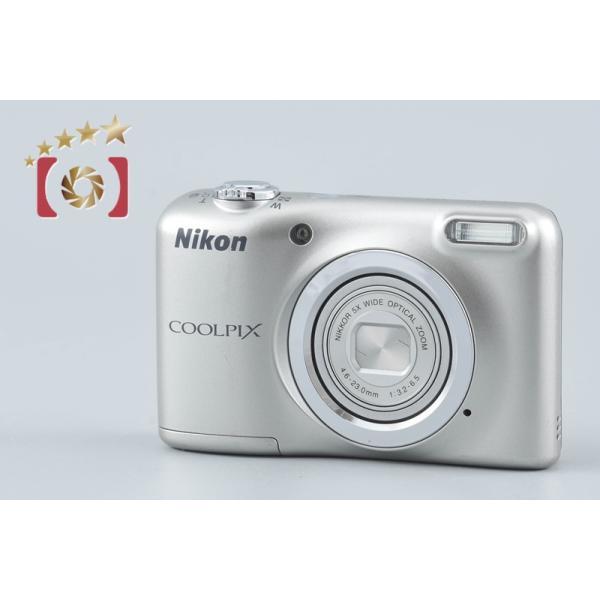 【中古】Nikon ニコン COOLPIX A10 シルバー コンパクトデジタルカメラ