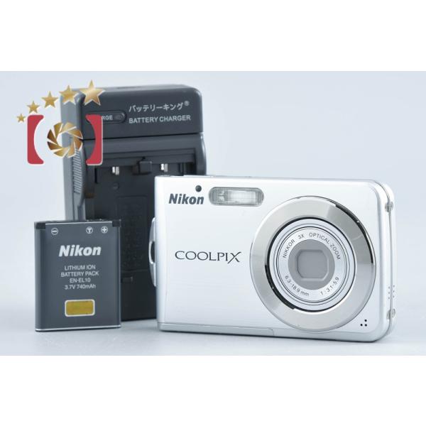 【中古】Nikon ニコン COOLPIX S210 ブライトシルバー コンパクトデジタルカメラ