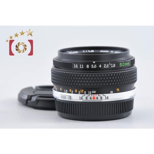 【中古】OLYMPUS オリンパス ZUIKO AUTO-S 50mm f/1.8