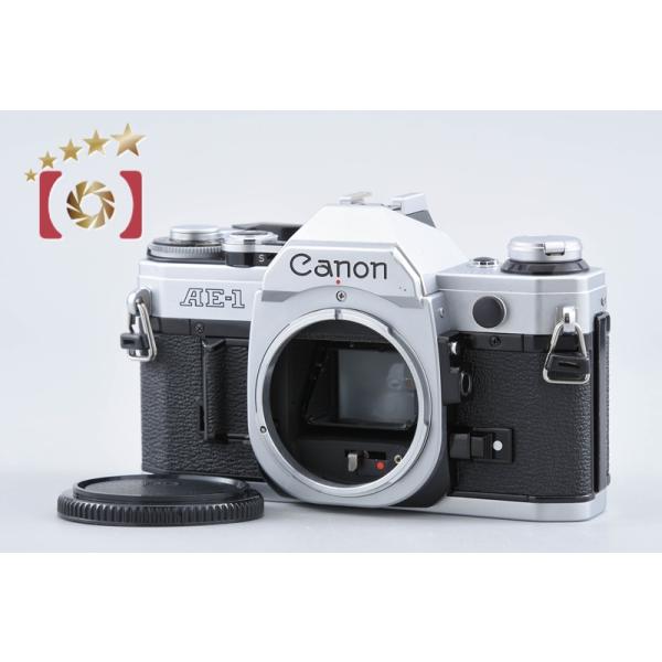 【中古】Canon キヤノン AE-1 シルバー フィルム一眼レフカメラ
