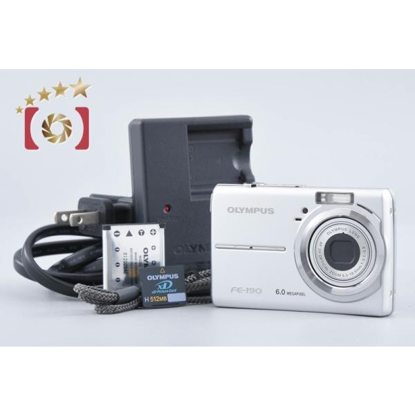 【中古】OLYMPUS オリンパス CAMEDIA FE-190 コンパクトデジタルカメラ