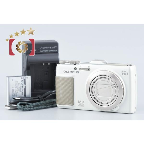 【中古】OLYMPUS オリンパス STYLUS SH-25MR ゴールド コンパクトデジタルカメラ