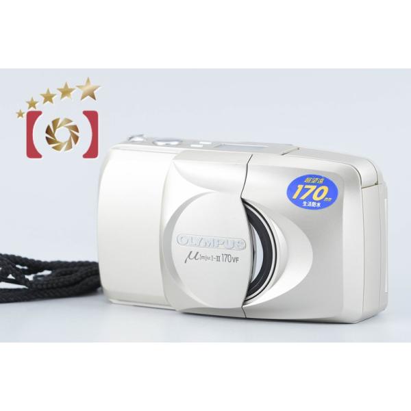 【中古】OLYMPUS オリンパス μ[mju:]-II ミューII 170 VF コンパクトフィルムカメラ