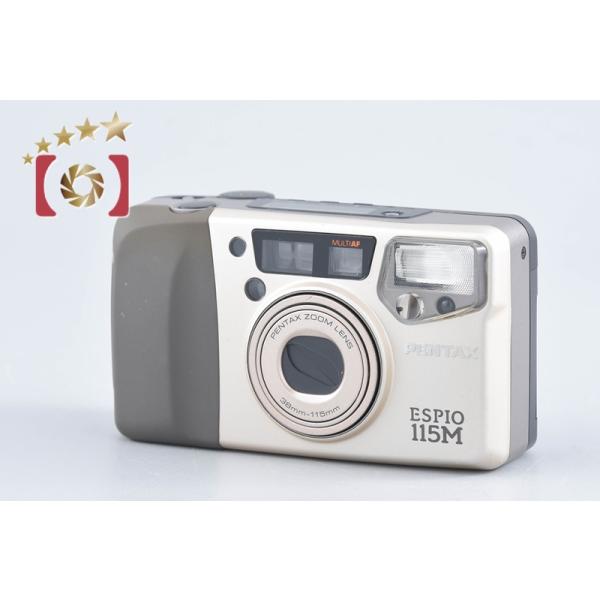 【中古】PENTAX ペンタックス ESPIO 115M シルバー コンパクトフィルムカメラ