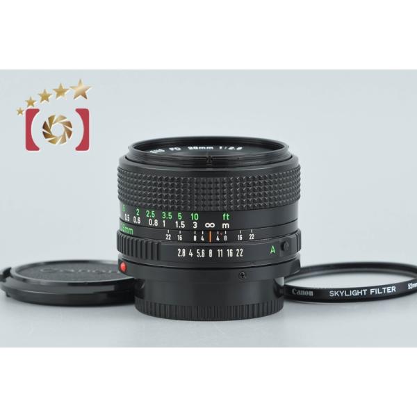 【中古】Canon キヤノン New FD 28mm f/2.8