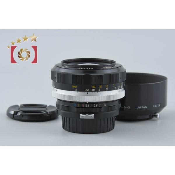 【中古】Nikon ニコン NIKKOR-S.C Auto 55mm f/1.2