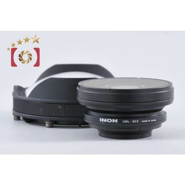 【中古】INON イノン UWL-95S XD ワイドコンバージョンレンズ + ドームレンズユニット III G