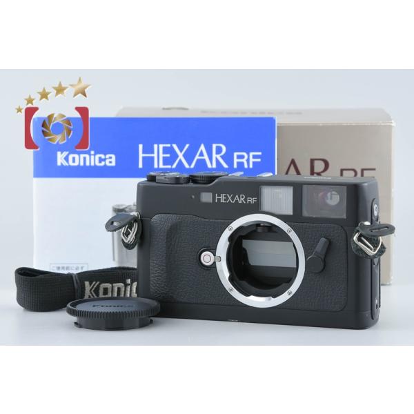 【中古】Konica コニカ HEXAR RF レンジファインダーカメラ 元箱付き
